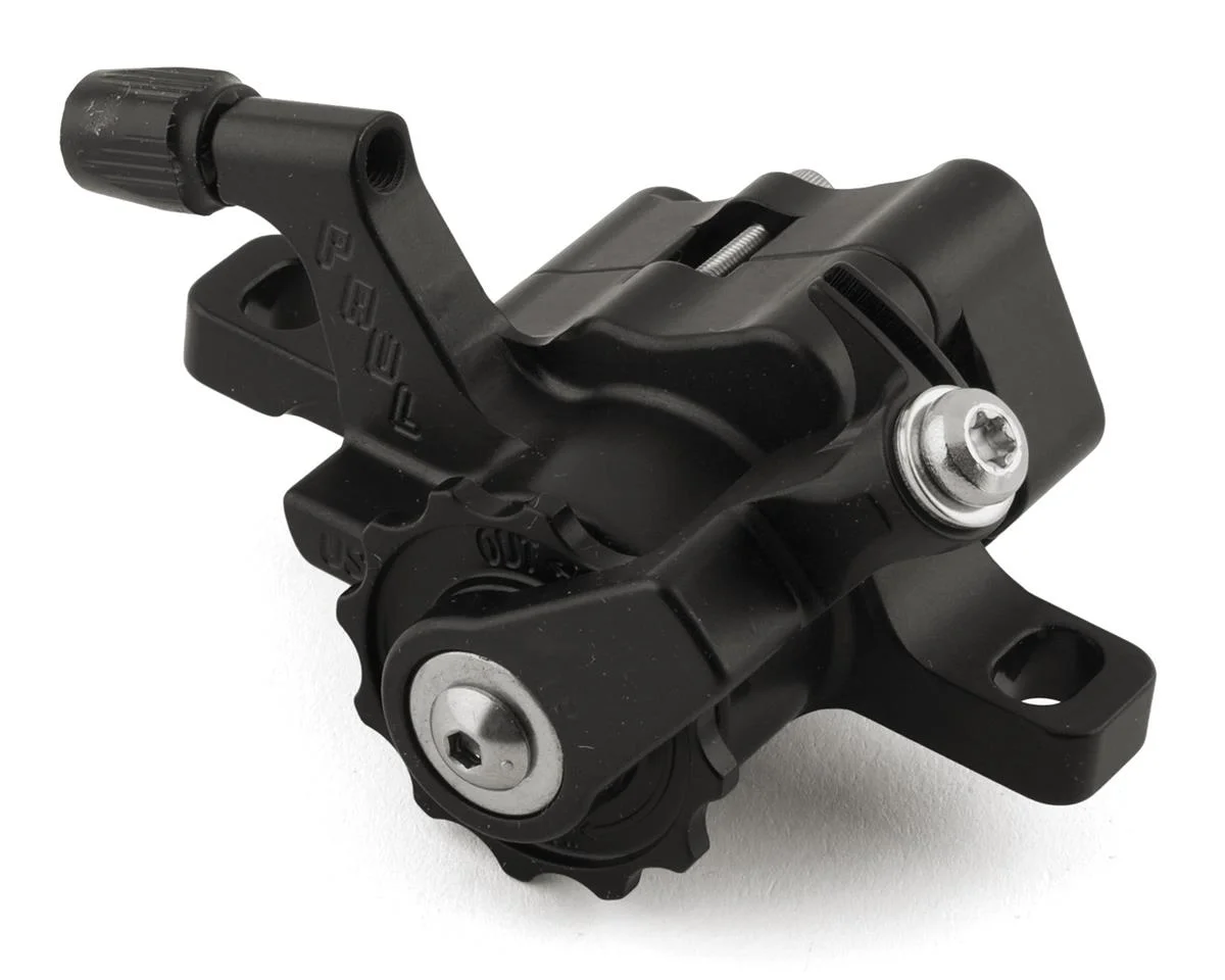 Paul Components Klamper Disc Brake Caliper (All Black) (Mechanical) (Front or Rear) (Long Pull) (Post Mount)